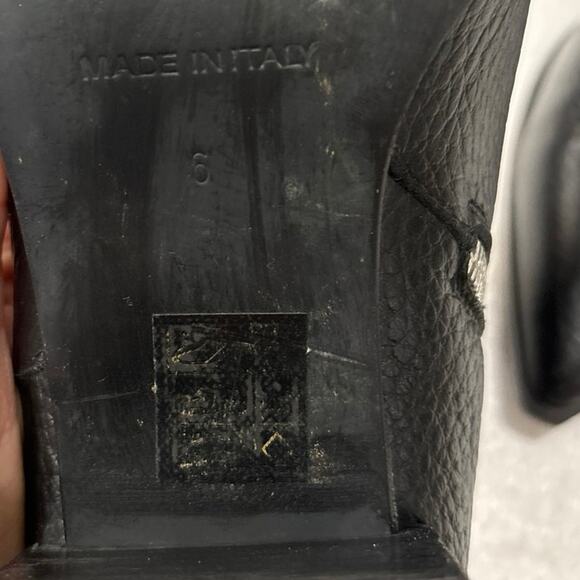 Everlane The Boss Boot in Black  Pebbled Leather Size 6 - Picture 10 of 10